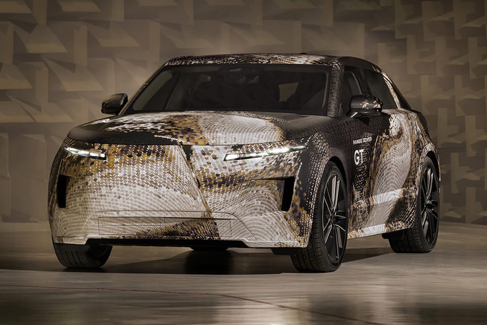 hypebeast.com - Hypebeast Newsroom - Jaguar Land Rover Unveils the Range Rover GT, a Sport-Utility Sedan Built on New EV Architecture