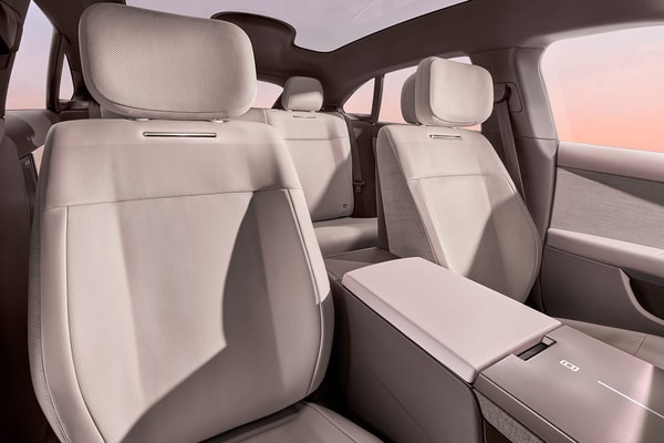 Range Rover GT prototype electric sport sedan in bespoke topographic camouflage