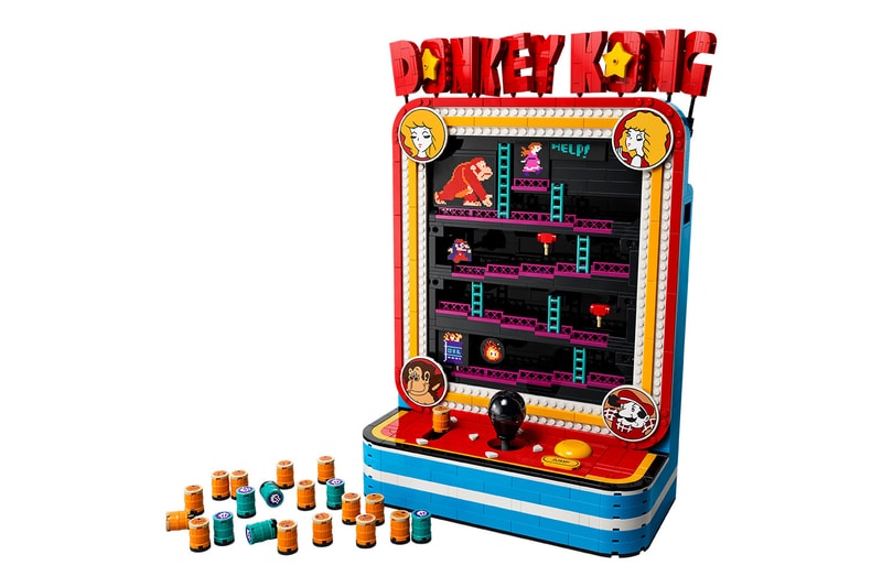 LEGO 重現 1981 年《Donkey Kong》街機機櫃，打造可操作的積木致敬作品