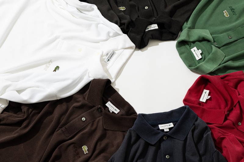 Saturdays NYC x Lacoste 推出 6 色度身訂製 L.12.12 Polo 恤聯乘系列