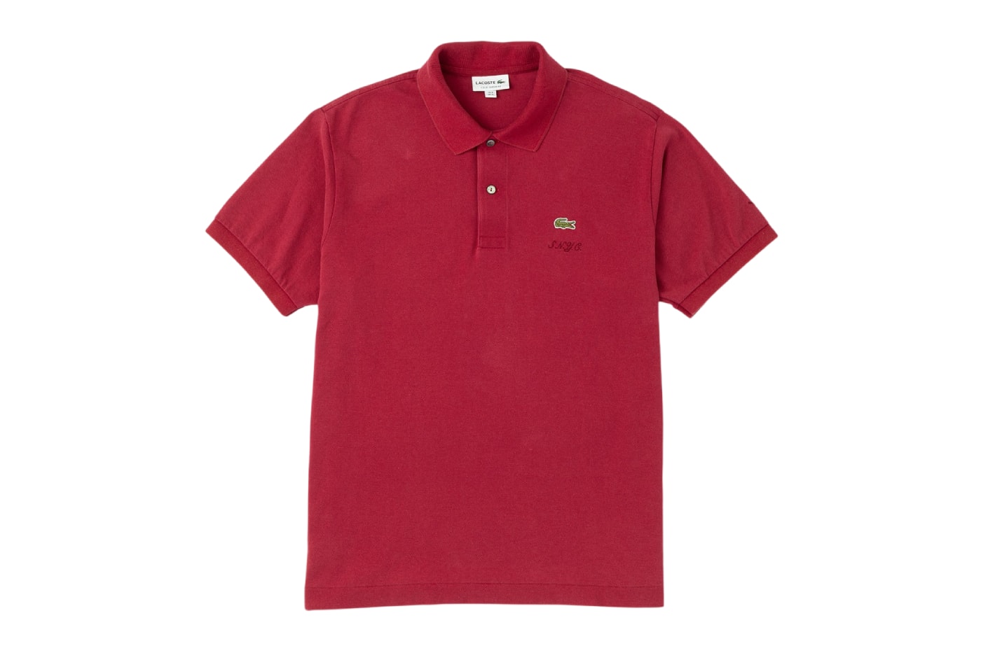 Saturdays NYC Lacoste L 12 12 Collaboration collection Release Info