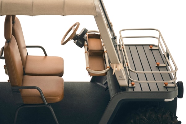 Amble One electric buggy with open-air NASA lunar rover inspired design