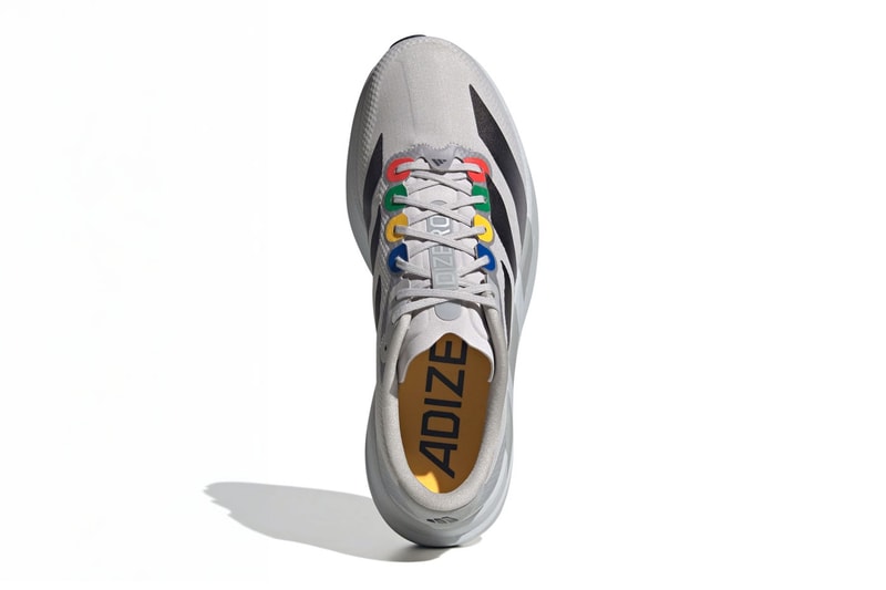 Carnival and adidas Channel Retro Gaming on the Adizero EVO SL "The Grey Console" Grey/Black-Multi-Color KI0025 nintendo 64 playstation