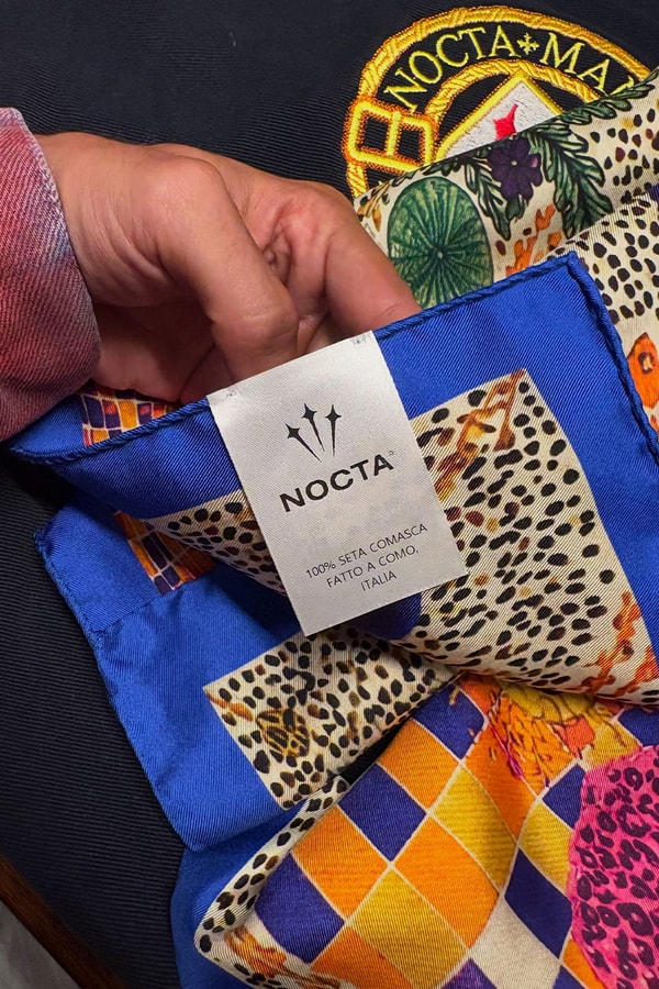 Domenico Formichetti Reveals Custom "NOCTA Manor" Silk Robe for Drake como italy