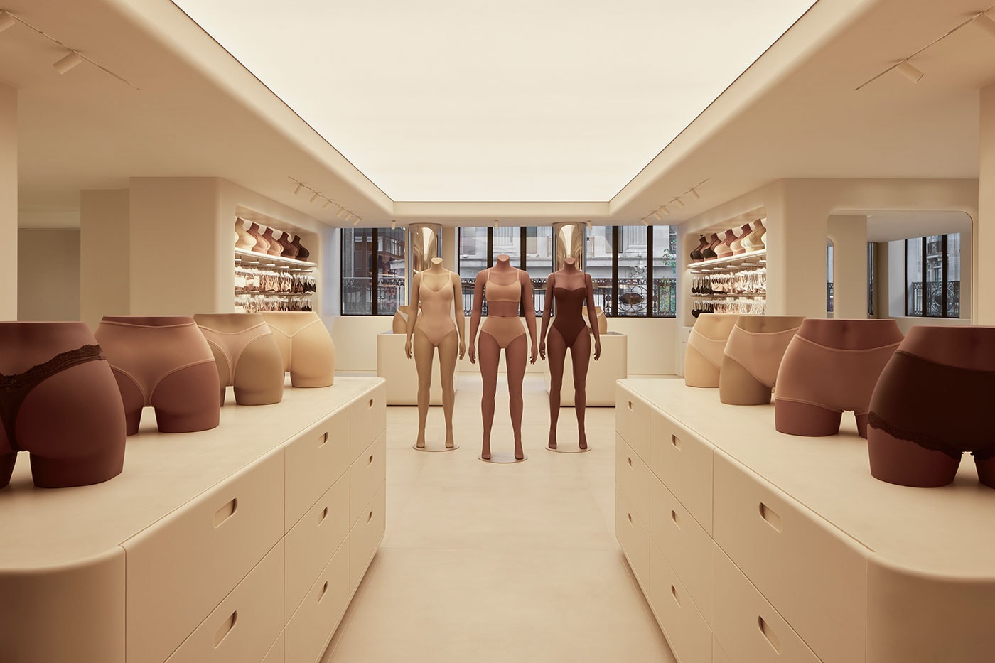 Kim Kardashian's SKIMS Opens First UK Flagship Store on London’s Regent Street nikeskims