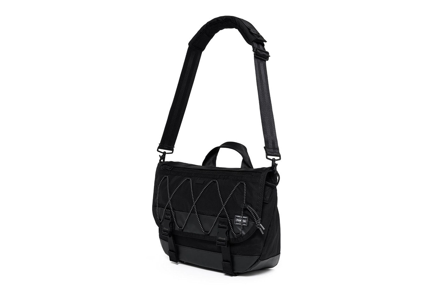 JJJJound PORTER key pack drawstring messenger bag backpack 2026 Collaboration collection Release Info