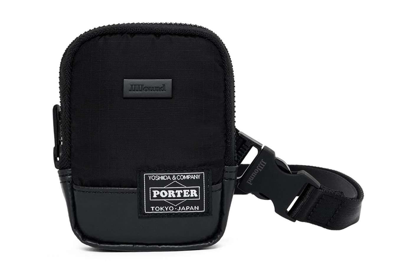 JJJJound PORTER key pack drawstring messenger bag backpack 2026 Collaboration collection Release Info