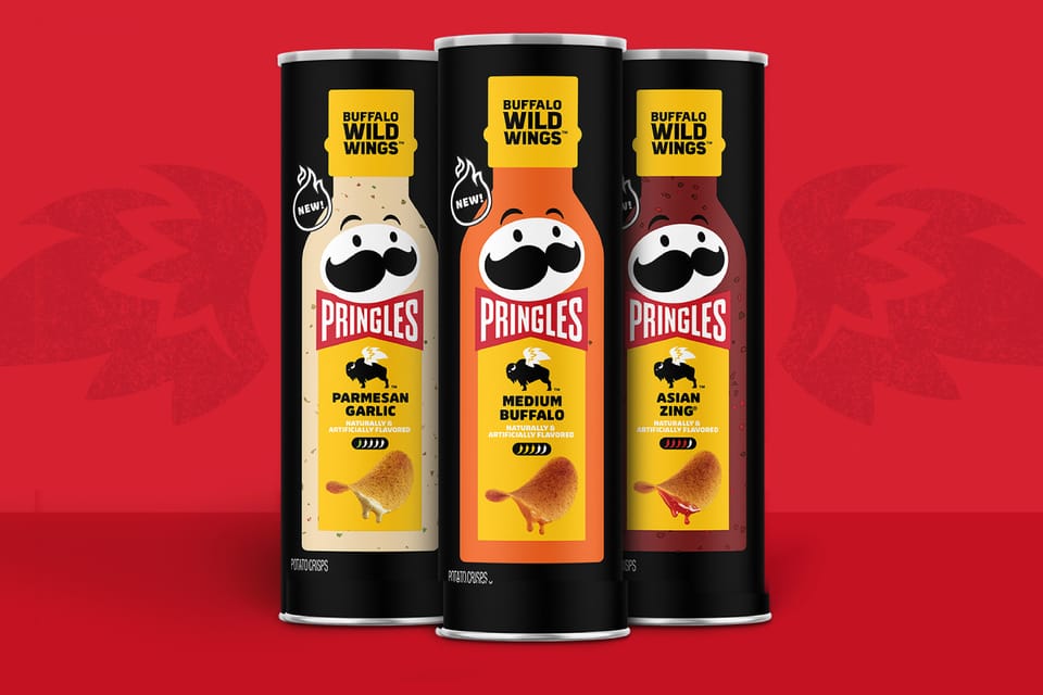 hypebeast.com - Sophie Caraan - Pringles Bottles Three Buffalo Wild Wings Sauces Into Stackable Crisps