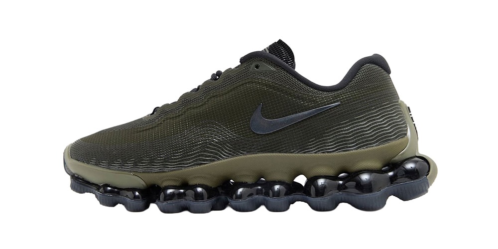 The Nike Air Liquid Max "Sequoia" Swaps Nanoprint for a Sculpted TPU Line Upper