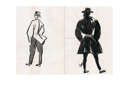 Yohji Yamamoto Opens His Private Sketchbook in a First-Ever Thames & Hudson ‘Drawings’ Book