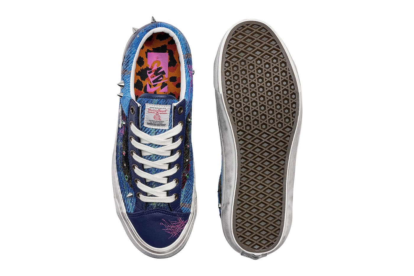 Harris Tweed Vans Old Skool VN000E8VBIP Official Images 