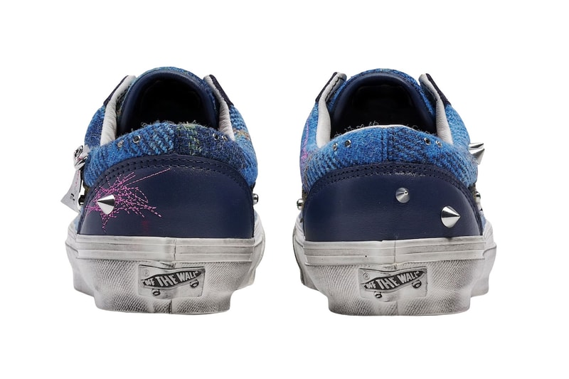Harris Tweed Vans Old Skool VN000E8VBIP Official Images 