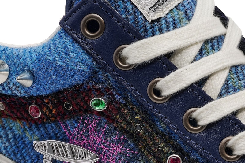 Harris Tweed Vans Old Skool VN000E8VBIP Official Images 