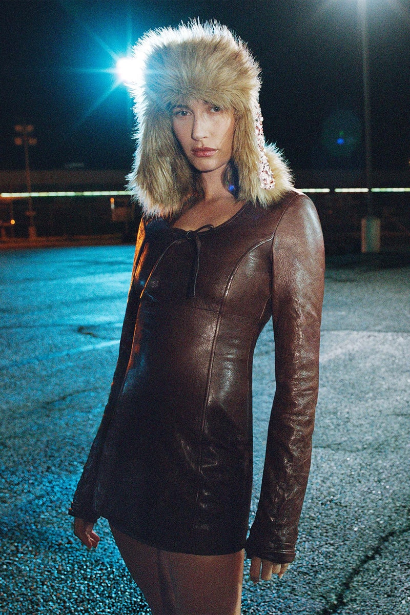 Miu Miu Fall/Winter 2026 Campaign Info Hailey Bieber Xiao Wen Ju Info Zoe Ghertner Renell Medrano Miuccia Prada