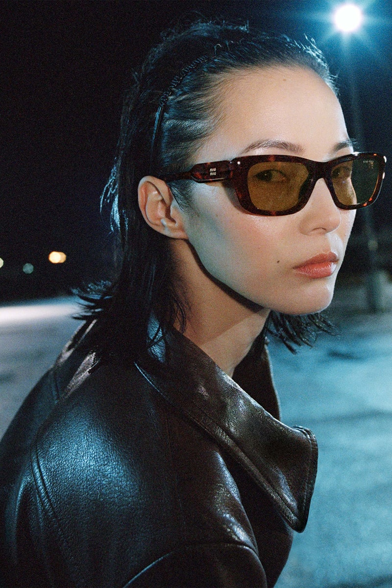 Miu Miu Fall/Winter 2026 Campaign Info Hailey Bieber Xiao Wen Ju Info Zoe Ghertner Renell Medrano Miuccia Prada