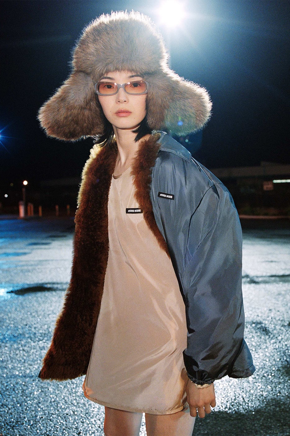 Miu Miu Fall/Winter 2026 Campaign Info Hailey Bieber Xiao Wen Ju Info Zoe Ghertner Renell Medrano Miuccia Prada