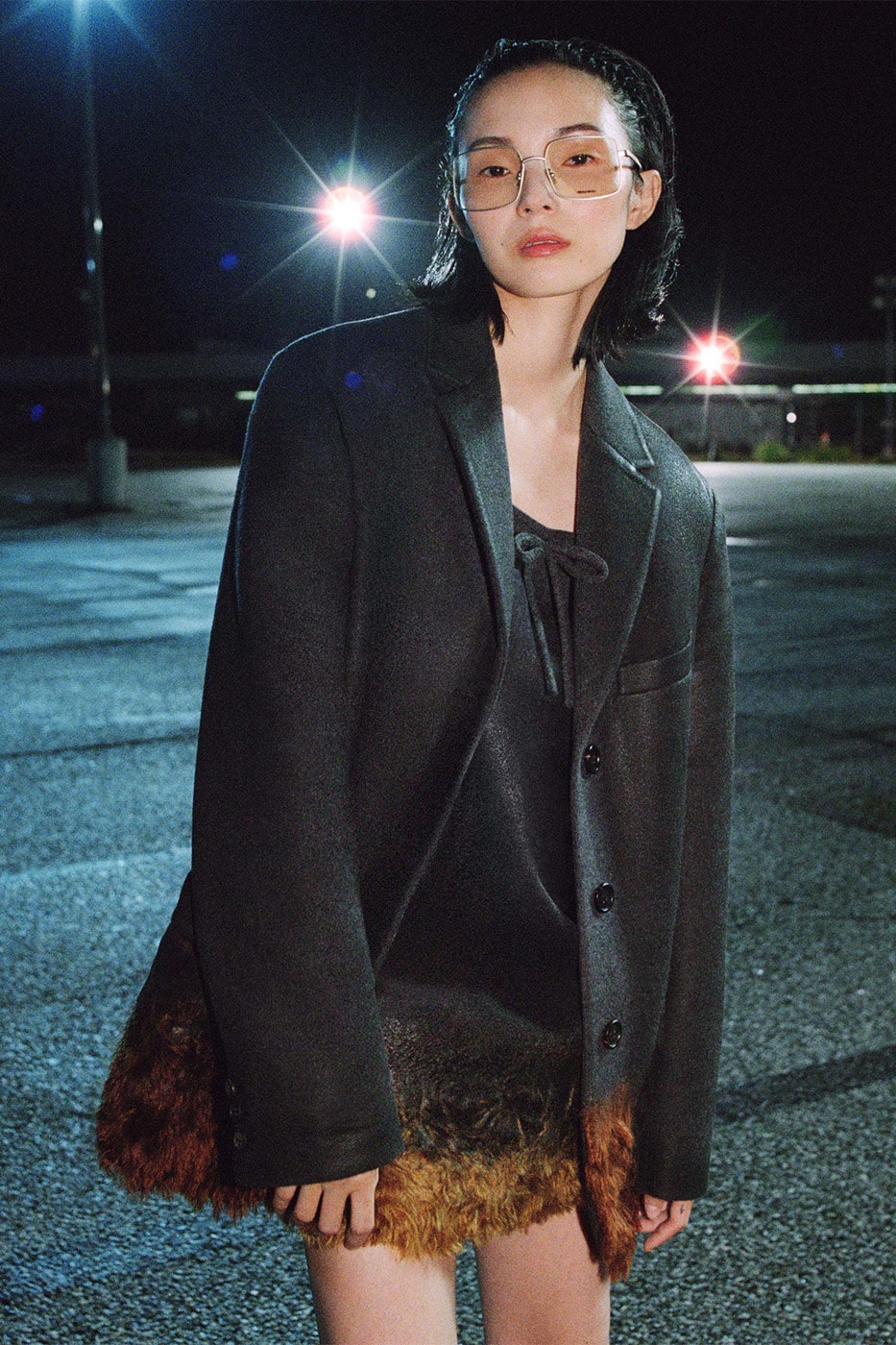 Miu Miu Fall/Winter 2026 Campaign Info Hailey Bieber Xiao Wen Ju Info Zoe Ghertner Renell Medrano Miuccia Prada