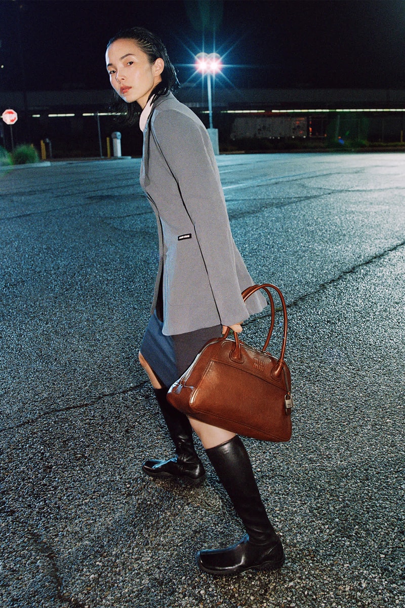 Miu Miu Fall/Winter 2026 Campaign Info Hailey Bieber Xiao Wen Ju Info Zoe Ghertner Renell Medrano Miuccia Prada