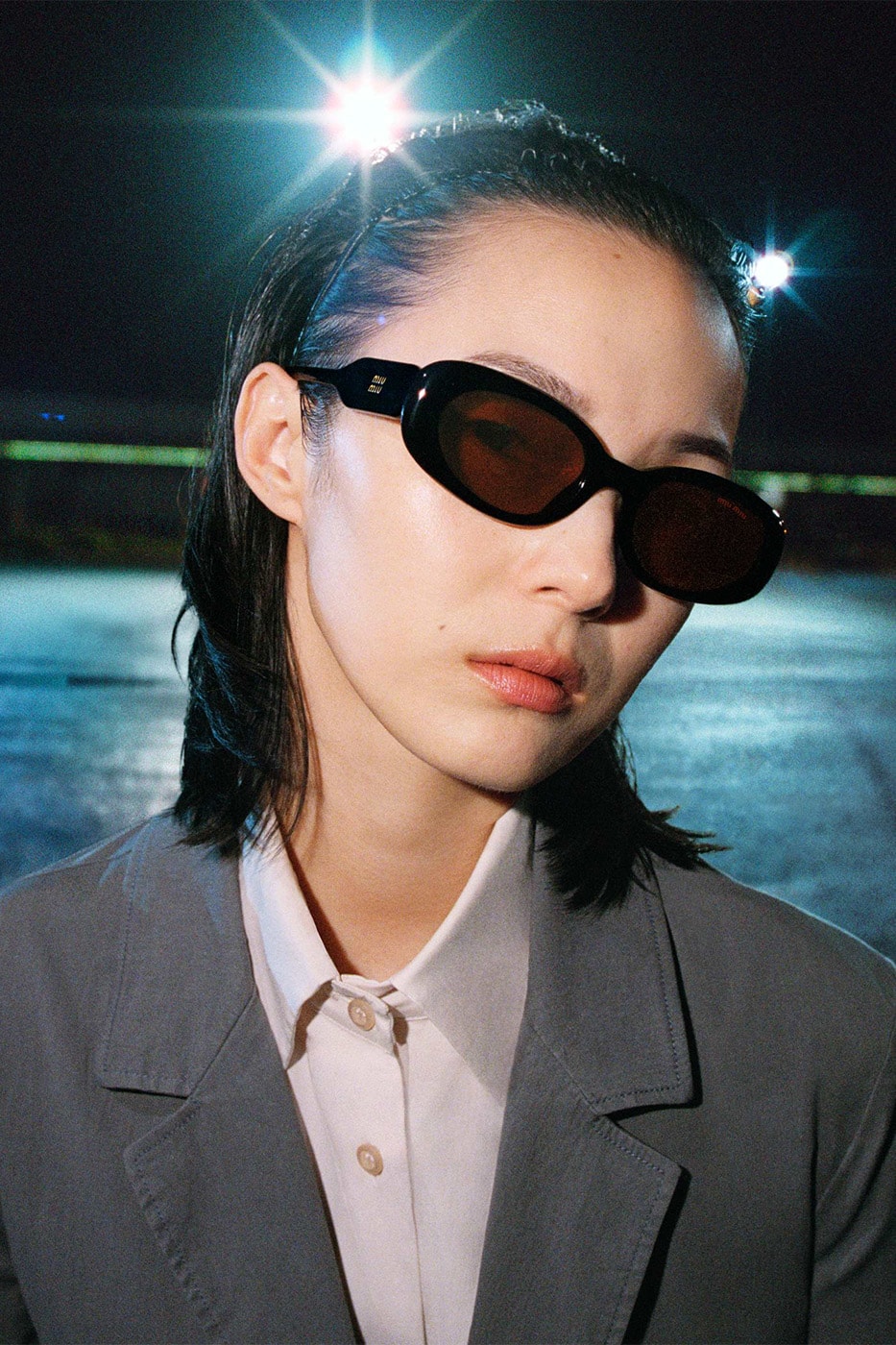 Miu Miu Fall/Winter 2026 Campaign Info Hailey Bieber Xiao Wen Ju Info Zoe Ghertner Renell Medrano Miuccia Prada