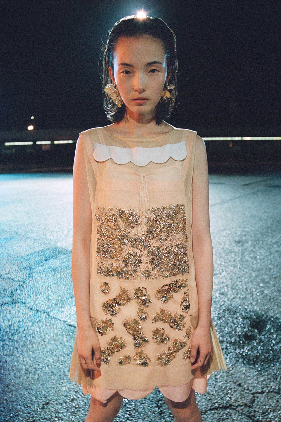 Miu Miu Fall/Winter 2026 Campaign Info Hailey Bieber Xiao Wen Ju Info Zoe Ghertner Renell Medrano Miuccia Prada