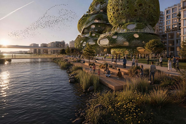 MVRDV "Rotterdam ROCKS!" ‘Shift Embassy’ Wins International Architecture Competition for ‘Shift Embassy’ in Rotterdam