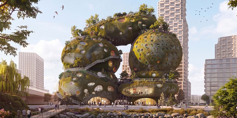Architecture Meets Landscape in MVRDV’s Winning Shift Embassy Proposal