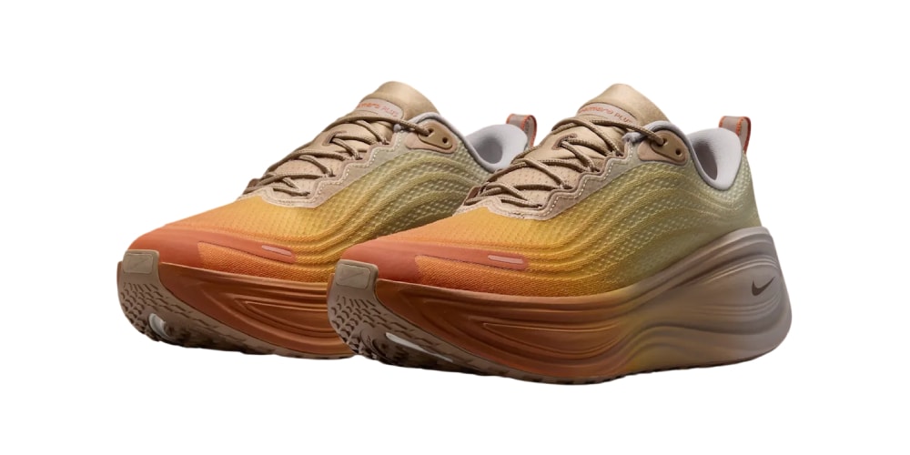 The Nike Vomero Plus "Cheat Day" Stains Its Khaki Upper With a Cheeto-Dusted Orange Fade