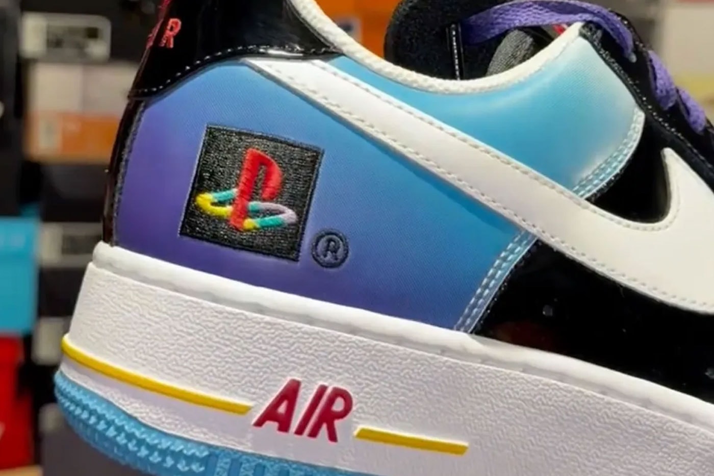 Unreleased Nike Air Force 1 Low "PlayStation" 2024 Sample Surfaces