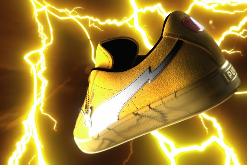 Pokemon PUMA Suede Pikachu Official Images early release info