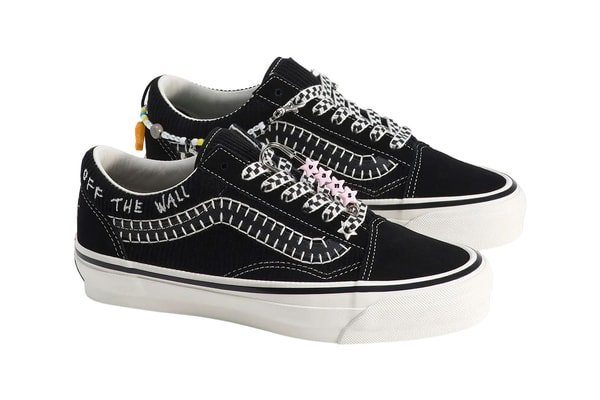 Cocona Hiraki Vans Old Skool Black / Marshmallow White VN000EGYCRM Official Images Release Info