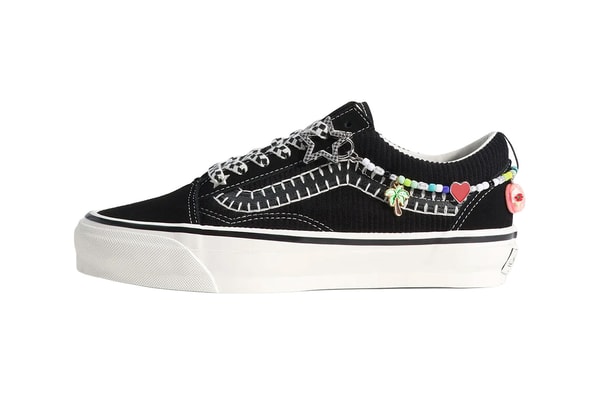 Cocona Hiraki Vans Old Skool Black / Marshmallow White VN000EGYCRM Official Images Release Info