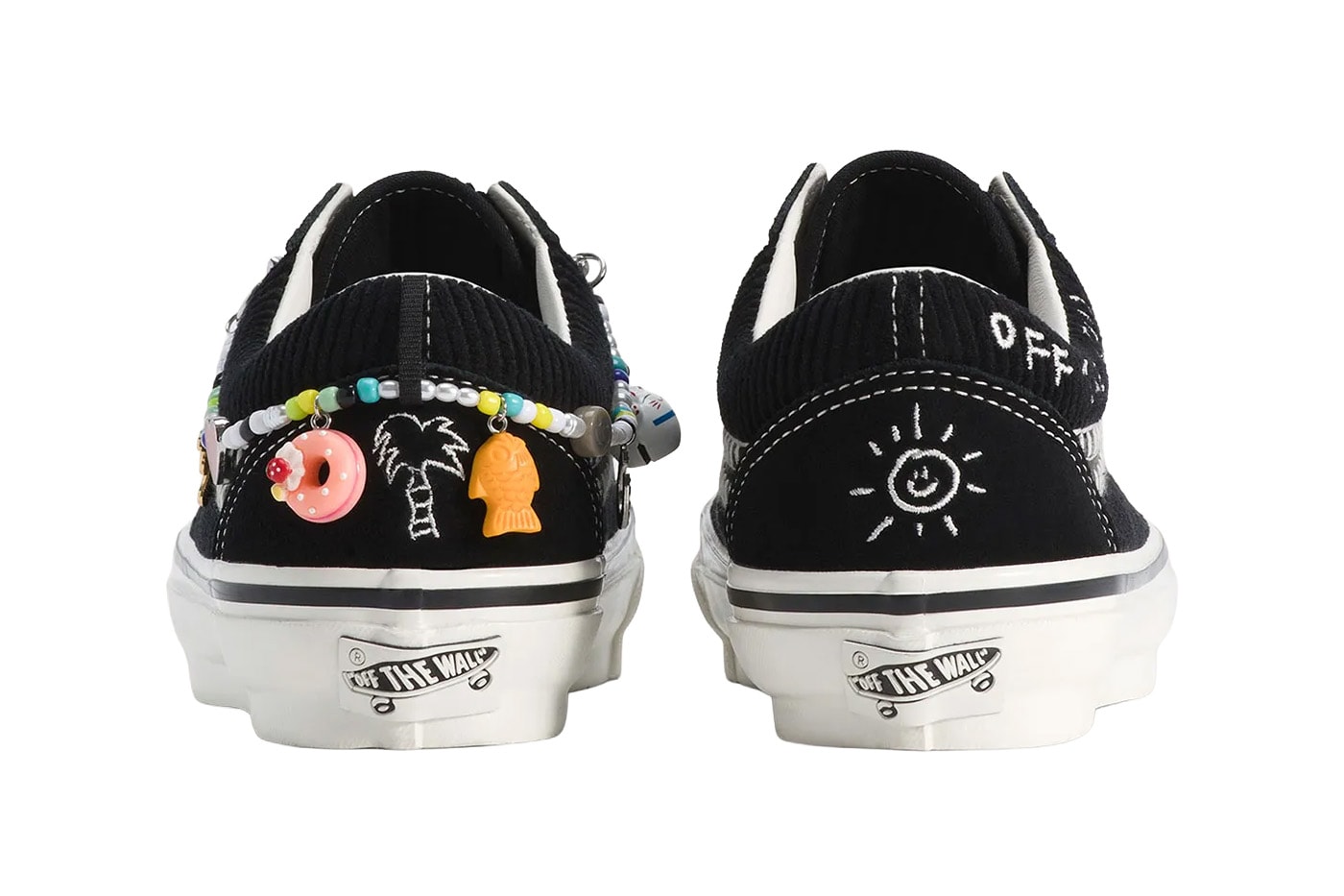 Cocona Hiraki Vans Old Skool Black / Marshmallow White VN000EGYCRM Official Images Release Info