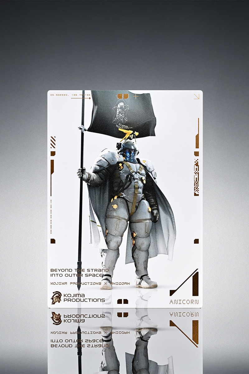 LUDENS X by Kojima Productions Anicorn Watch LUDENS Cuff Bracelet Ludens Character Metal Print Limited Edition Release Info Hideo Kojima Yoji Shinkawa