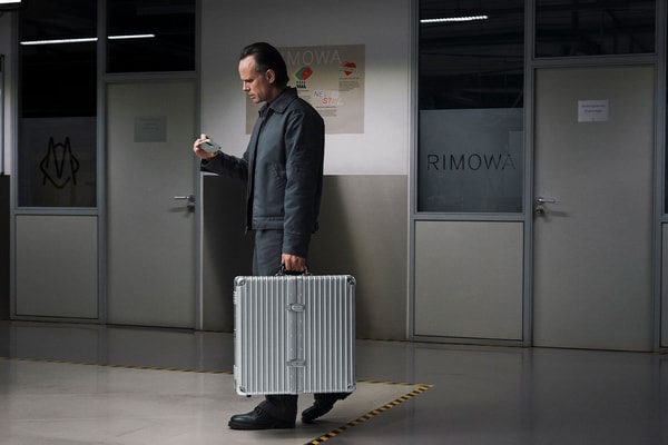 RIMOWA Unveils Limited-Edition Aluminium Dartboard Case With Winmau walton goggins campaign Grégoire Dyer