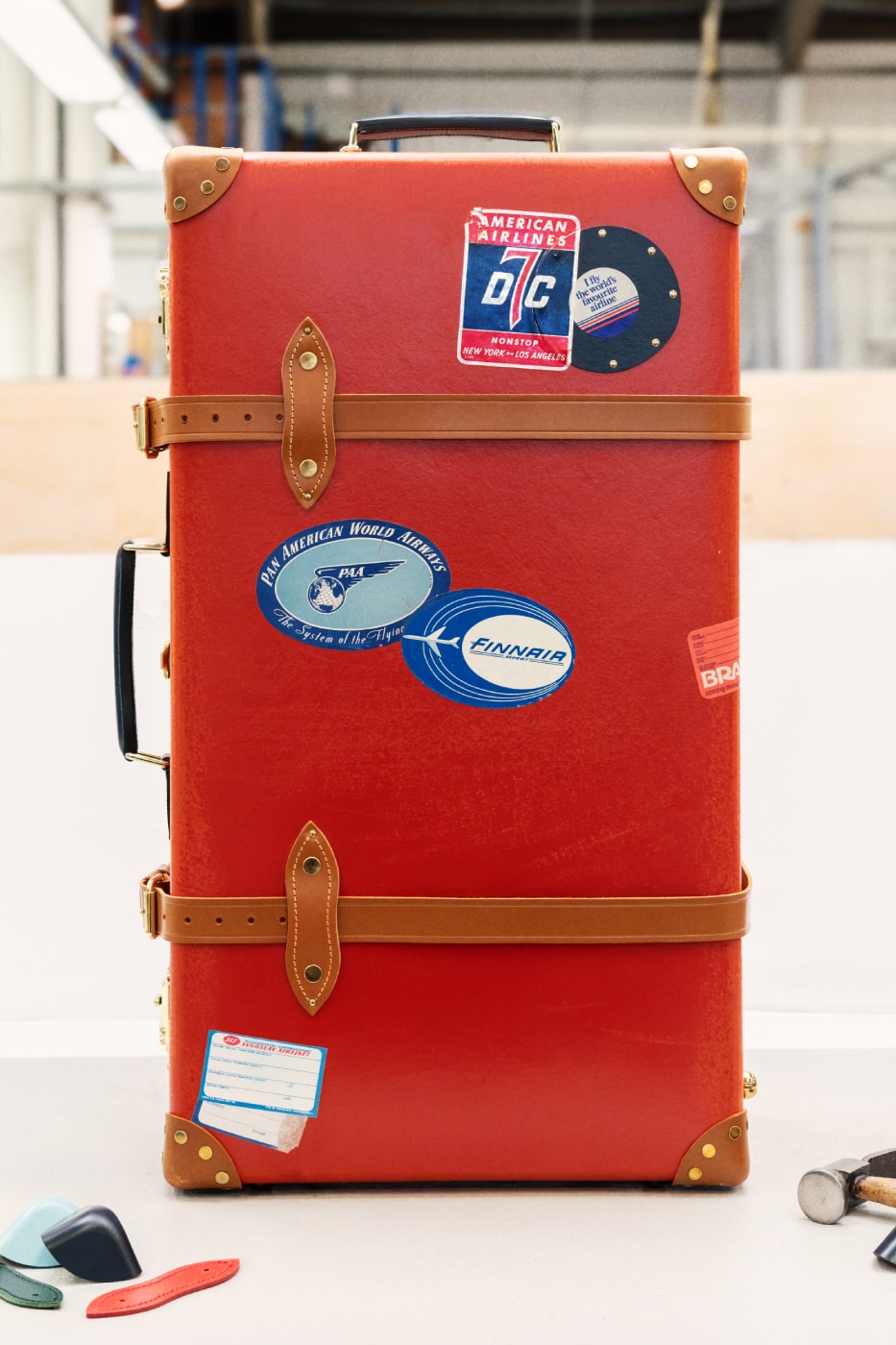 Globe-Trotter Restoration Edit Vintage Vulcanised Fibreboard suitcases Info