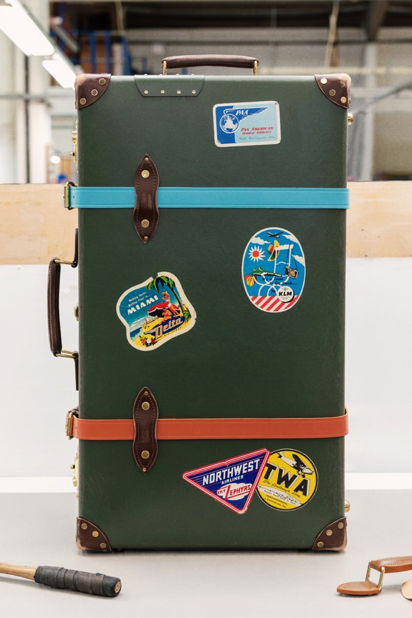 Globe-Trotter Restoration Edit Vintage Vulcanised Fibreboard suitcases Info