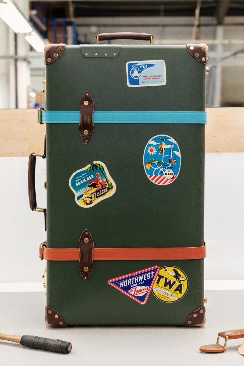 Globe-Trotter Restoration Edit Vintage Vulcanised Fibreboard suitcases Info
