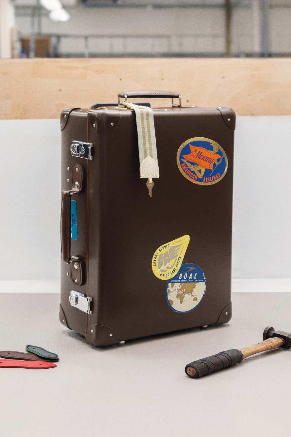 Globe-Trotter Restoration Edit Vintage Vulcanised Fibreboard suitcases Info