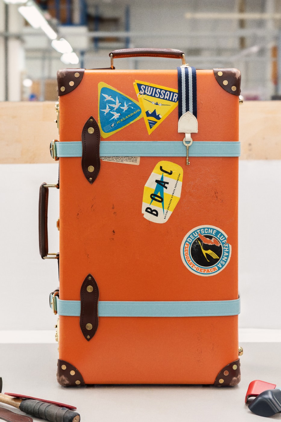 Globe-Trotter Restoration Edit Vintage Vulcanised Fibreboard suitcases Info