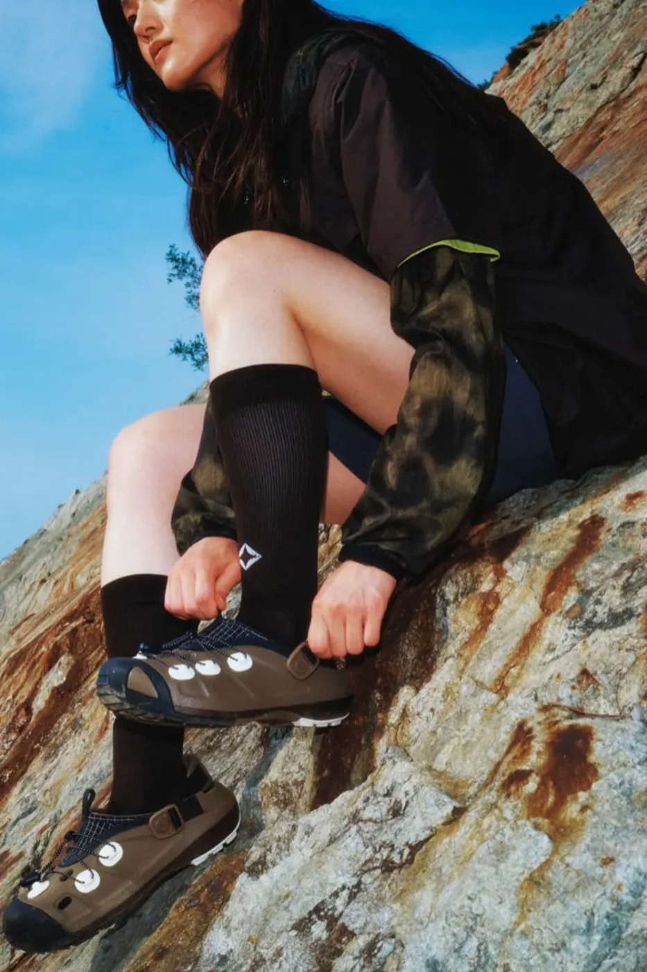 Helinox Crocs Quick Trail Clog Glow in the Dark Luminous Splash Black Walnut Release Info