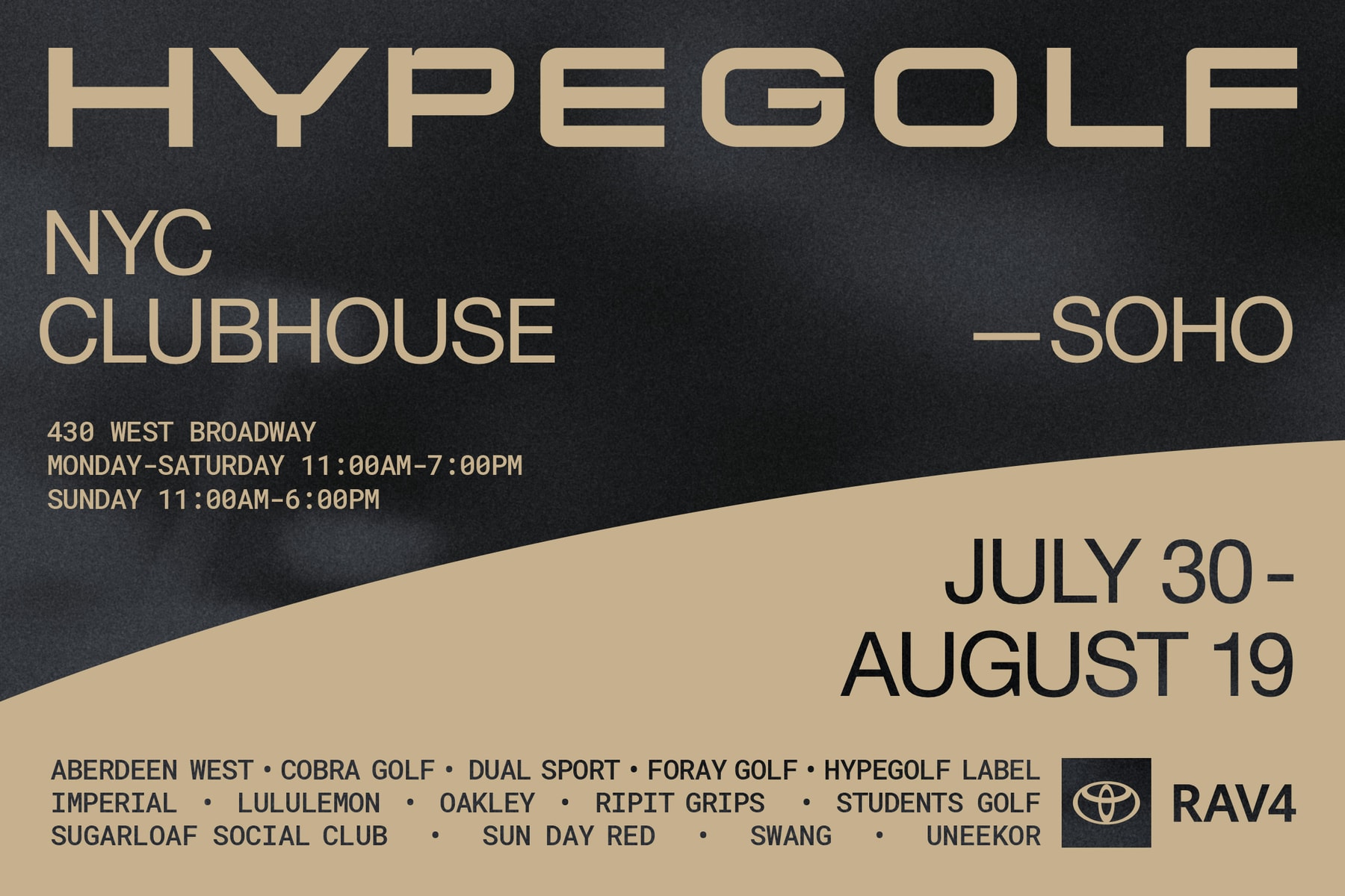 Hypegolf Reimagines the Modern Golf Clubhouse in SoHo