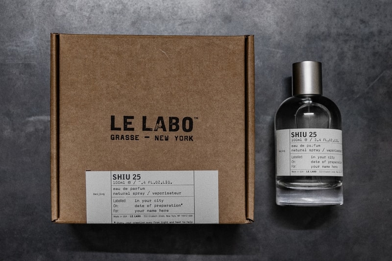 Le Labo SHIU 25 Eau de Parfum Beijing City Exclusive Collection Release Info