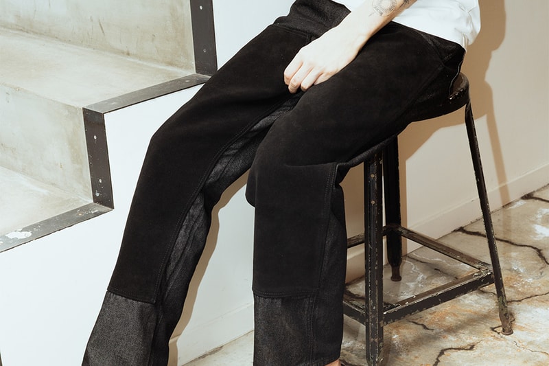 WILD LIFE TAILOR and Wrangler Reinterpret Workwear with Suede Double-Knee Jeans