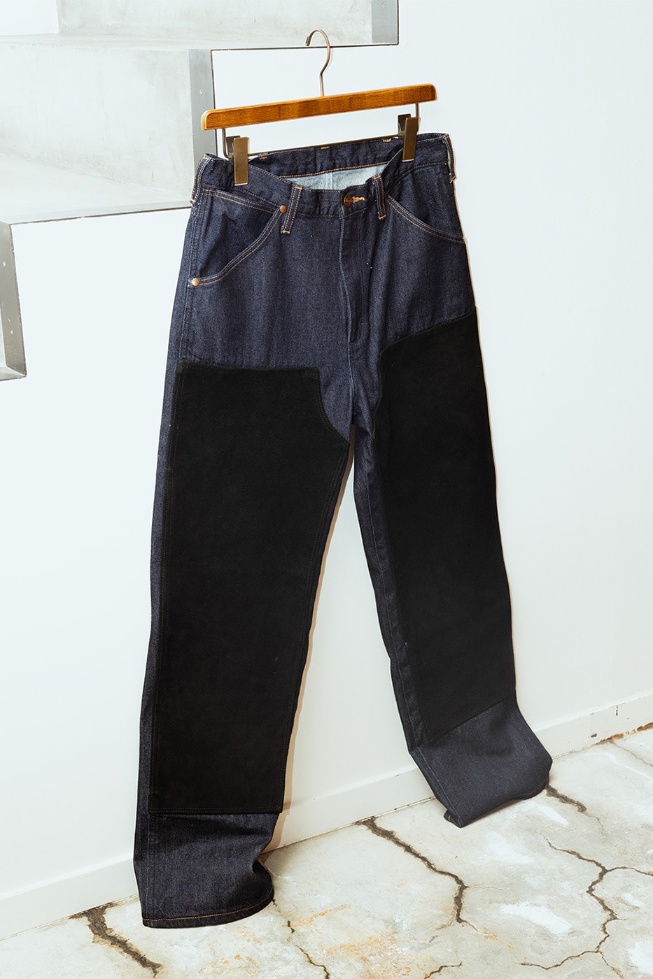 Wrangler for WILD LIFE TAILOR EX SUEDE DOUBLE KNEE JEAN Collab Release Info