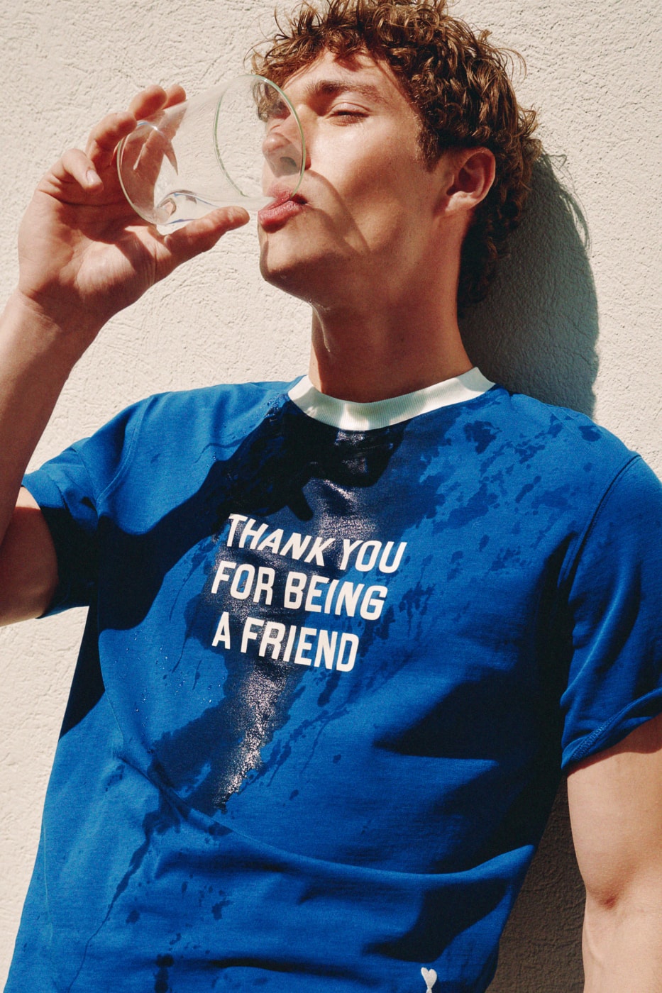 Ami Paris “THANK YOU FOR BEING A FRIEND” Capsule Campaign Release Info Alexandre Mattiussi