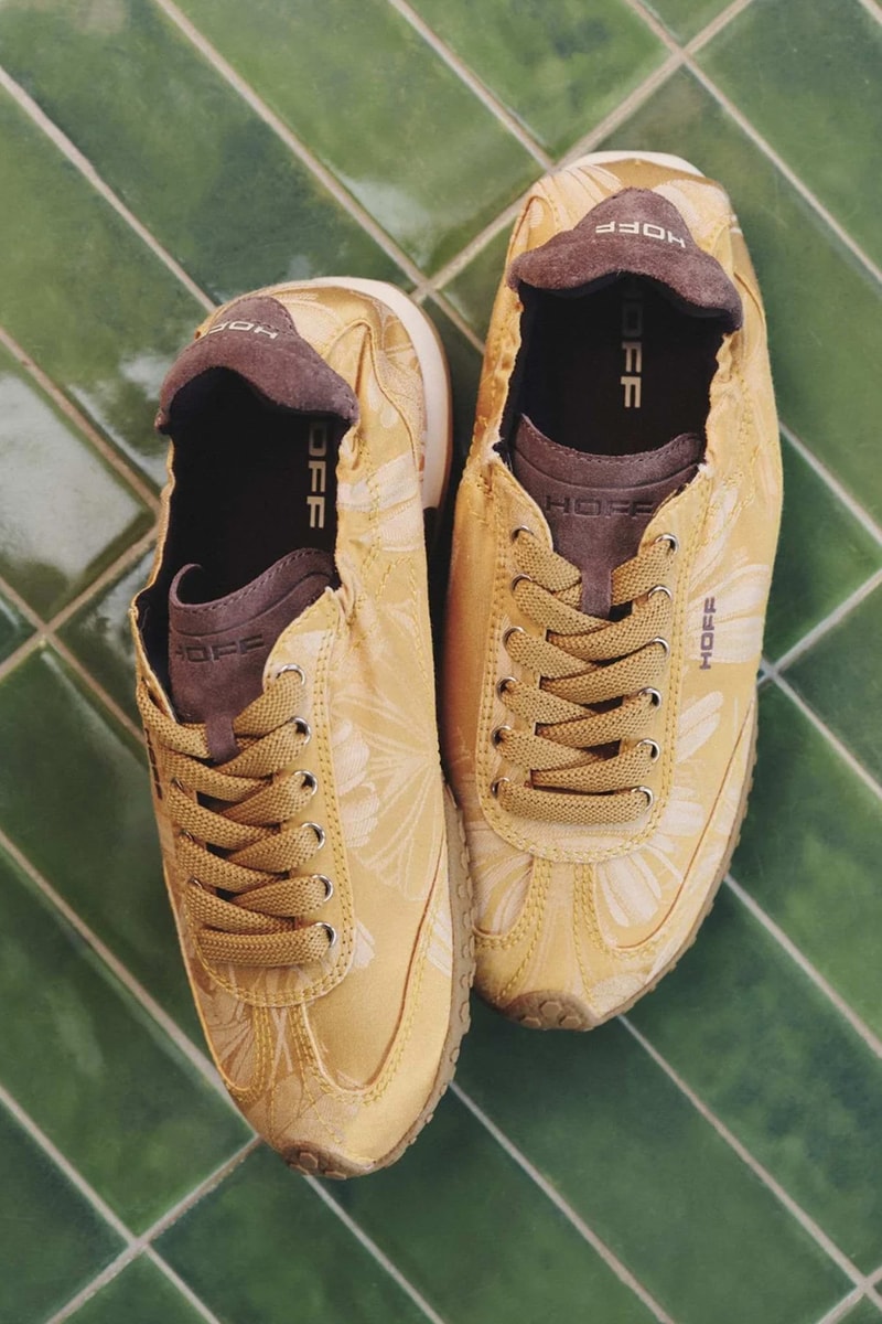 HOFF Jacquard Bridge Shoe Fern Teal Mustard Rose Colorways Release Info 