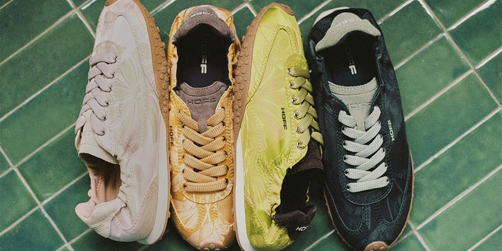 HOFF’s New Bridge Jacquard Sneaker Marries Ballet Aesthetics With Woven Textiles