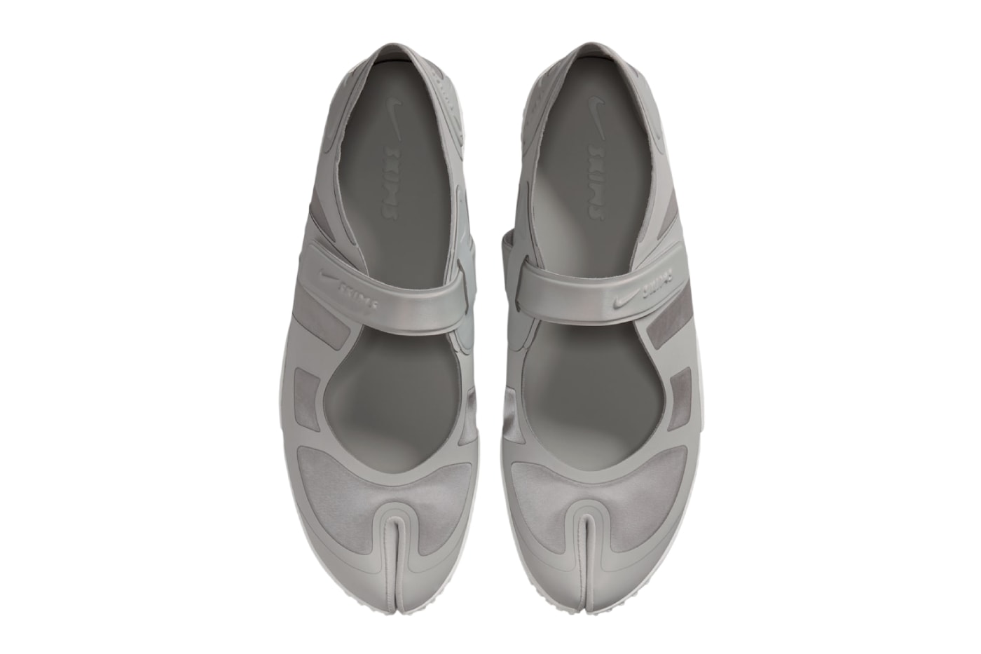 kim kardashian nike skims NikeSKIMS Air Rift Satin Obsidian Night Silver IQ7158-002 IQ7158-400 Release Info