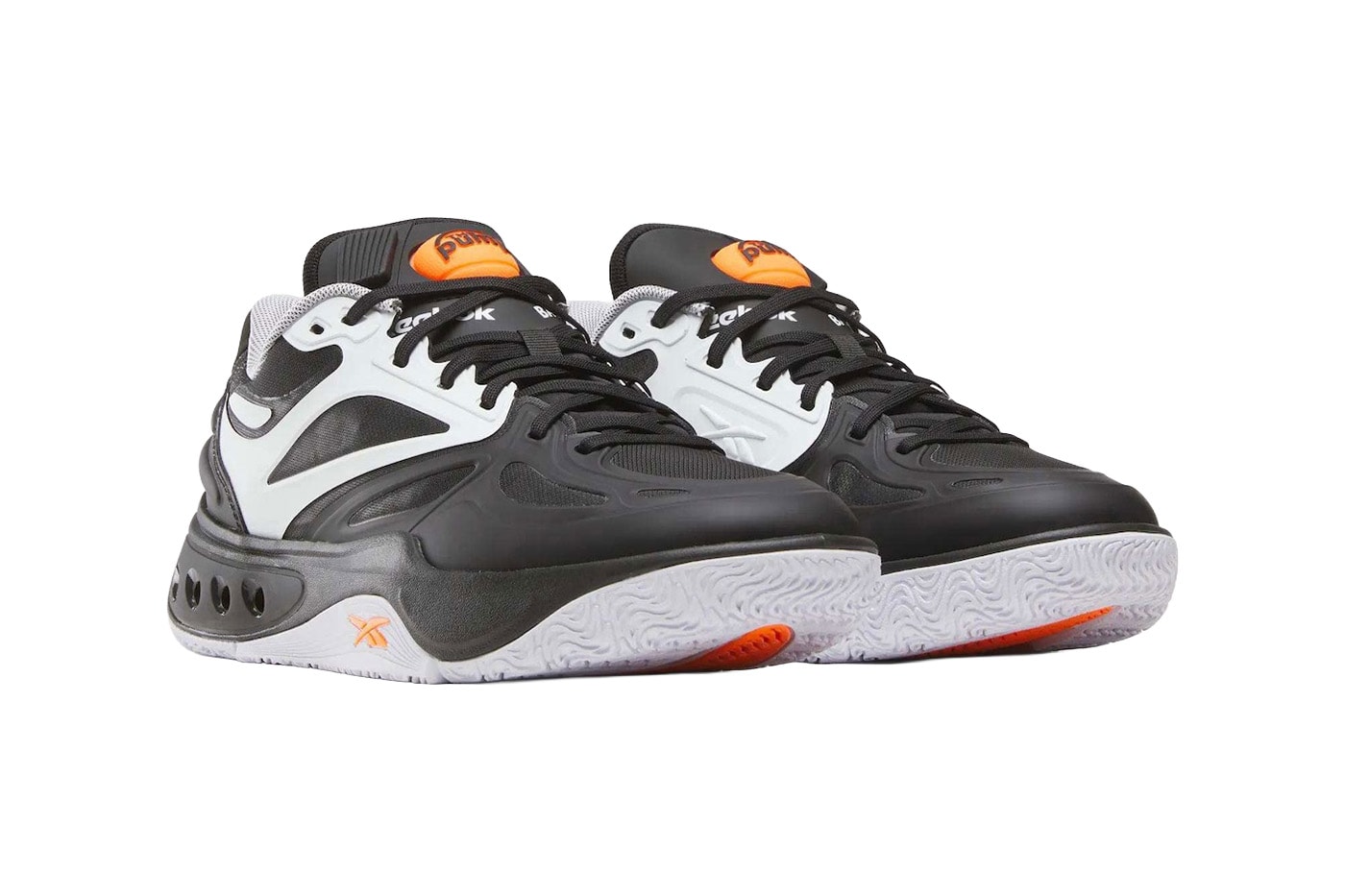 Reebok Engine A “Pump” White/Black-Orange 100277685 Official Images Release Info Dee Brown