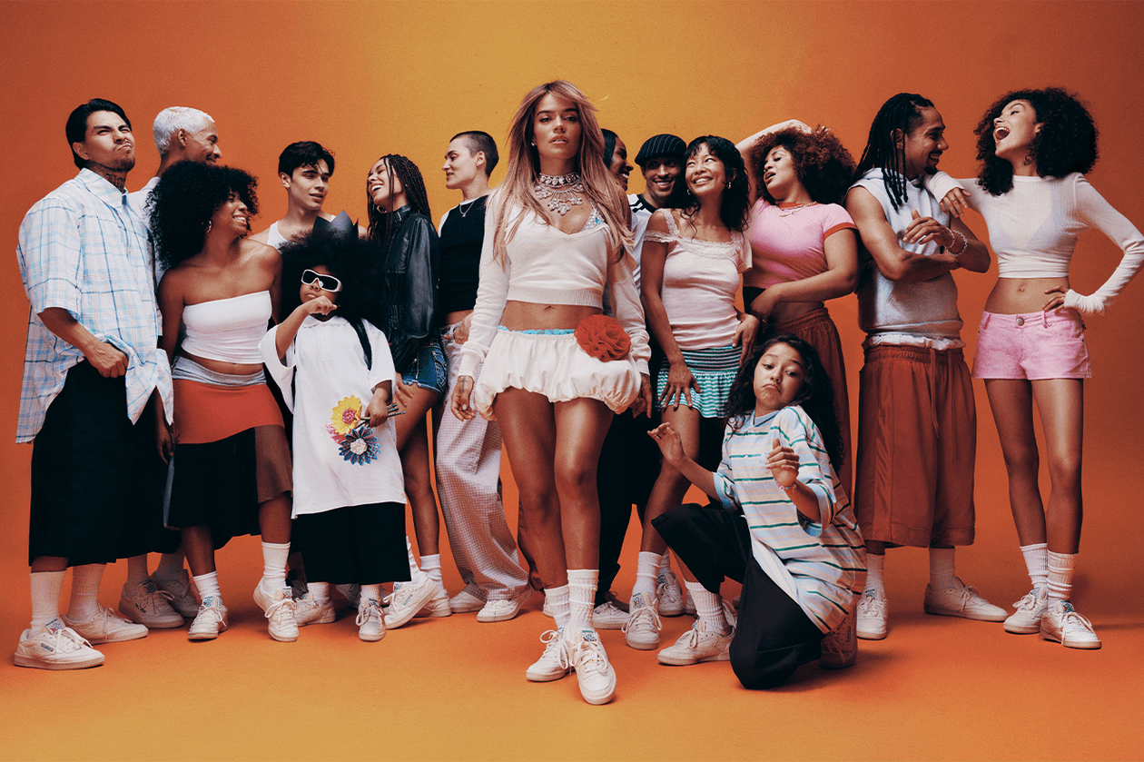 Karol G x Reebok Born Classic Worn Together Campaign feature interview Tropicoqueta Viajando Por El Mundo TropiTour Colombia
